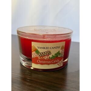Yankee Candle Christmas Candy Scented Candle 3-Wick New Discontinued